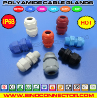 Polymer Plastic IP68 IP69K Waterproof Cable Gland Joint Connector