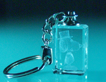 Crystal key chains