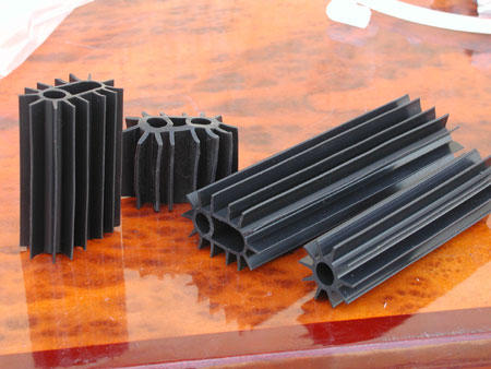 extruded silicone rubber