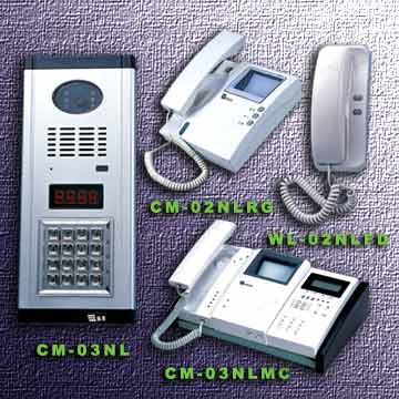 LARGE NETWORK SYSTEM OF VIDEO DOORPHONE FOR APARTMENTS
