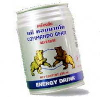 COMMANDO BEAR energy drink 24 x 250 ml can