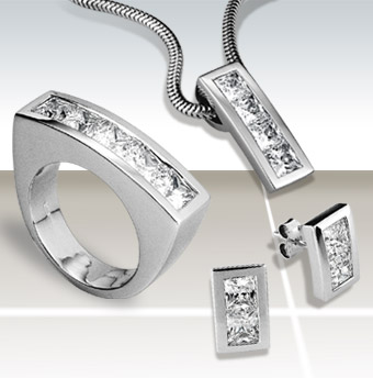 925 Sterling Silver Jewelry - Set(S1022)