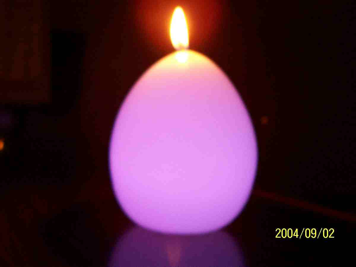  Magic blinking Easter egg candle