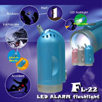 LED Flashlight with Alarm