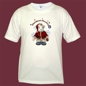 T-shirt / Christmas Greeting - Bear