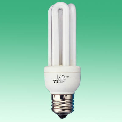 u shaped energy saving lamp