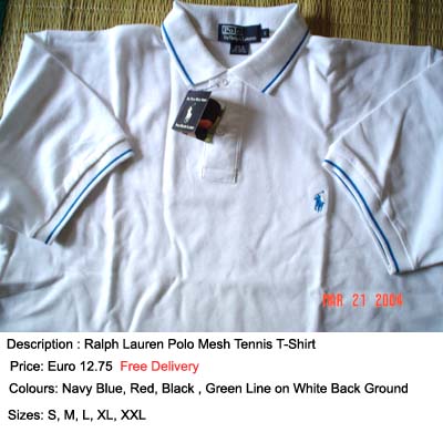Ralph Lauren, Tommy Hilfiger, Vicotria Secret garments
