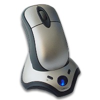 Wireless Optical Mouse, with Chargeable battery