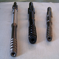 shank adapter, coupling sleeve and taper rod