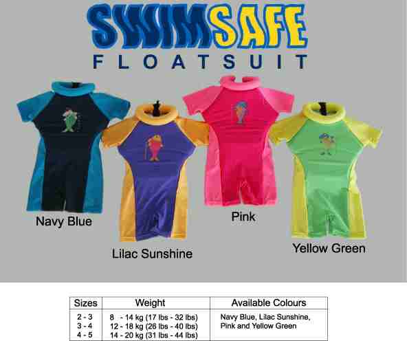 Swimsafe Floatsuit - Ultimate Swimming Aid For Young Children