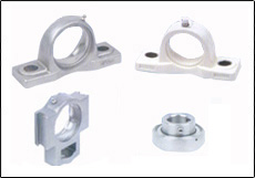 Stainless steel pillow block ball bearing units and Thermoplastic bearing housings