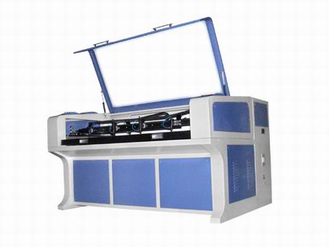 JG-16570Five head laser embroidery and cutting machine.