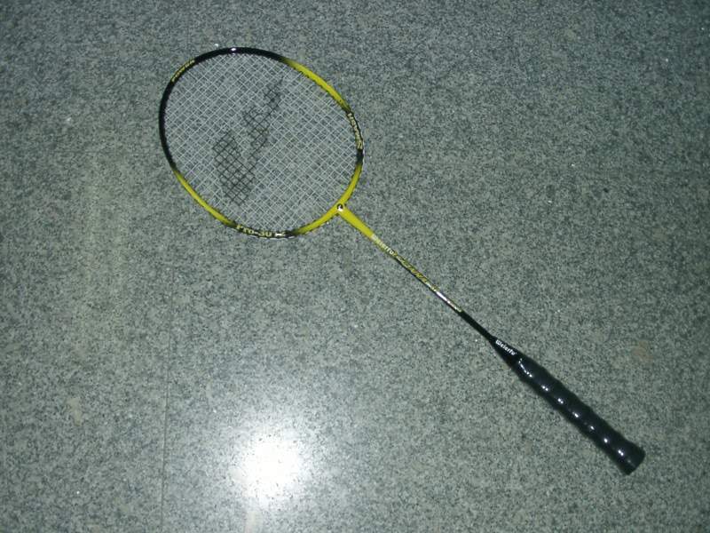 Graphite aluminium one piece badminton racket