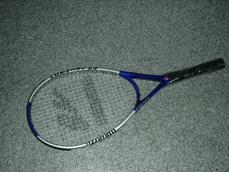 Graphite tennis racket