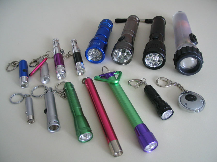 LED flashlight, LED keychain