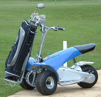 electric golf cart with remote controller