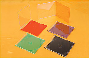 A001 PS Super Thin Single-disc CD Case