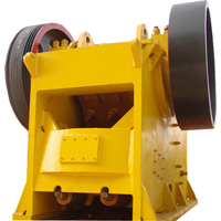Jaw Crusher - Can reach the crushing ratio of 4-6.