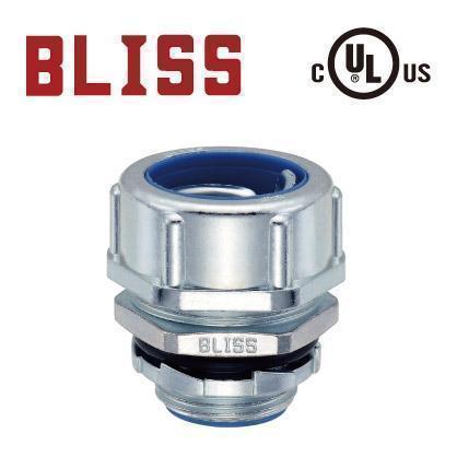 UL/cULus liquid tight straight connector - NPT thread: B2182