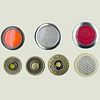 Reflective Spring Buttons