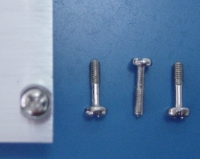 M2.5 captive screws used for  front panels and  filler panels