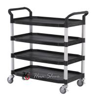 Large 4 Shelves Service Cart