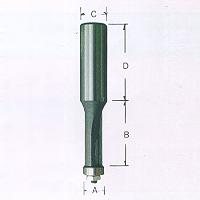 Straight Bits With Bearing Guide