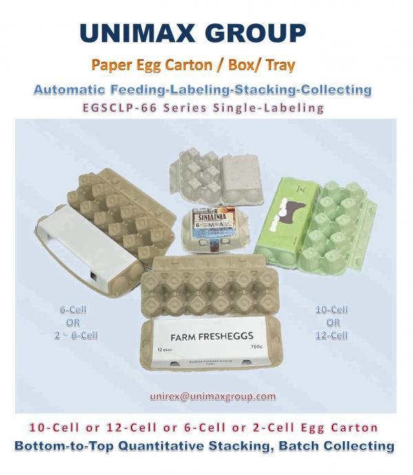 Egg Carton/Box Labeling Machine