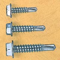Indented Hex Washer Head Self-Drilling Screws
