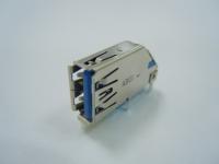 USB 3.0 A Type Single Port Receptacle Right Angle, Dip Type, Upright