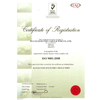 Certification of Registration