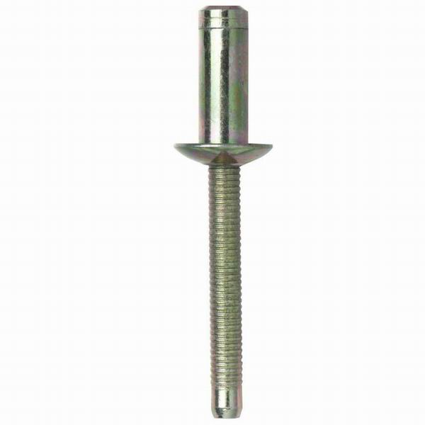 Steel/steel H-lock structural rivets