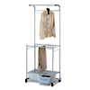 Clothes Rack with Storage Cabinet - 2 Closet