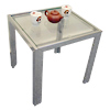 Coffee Table - Tempered Glass with chromed frame