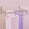 Space Saver, Extendable Towel Rails, Brush / Roll Holder, Over The Door Hanger, Extendable Bath Rack