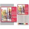 Liberty 24 Water-Soluble Color Pencils Set