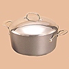 Hard Anodized Cast Aluminum Cookware with Cast Stainless Steel Handle