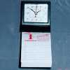 Table Clock With Paper Calendar
