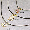 Gold Plating Shell Pendant, Earring & Necklace - SL154-170