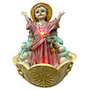 Poly Holy Statue LED Light
