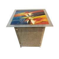Tempered Glass Furniture - Square Table