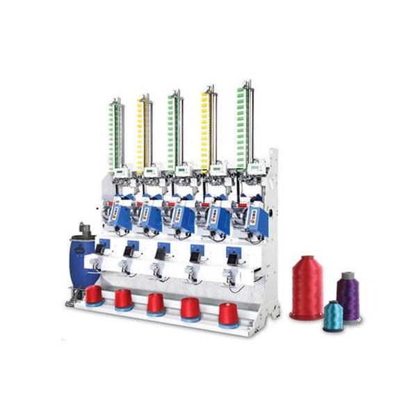 Automatic Sewing Thread Cross Cone Winder (5 Spindles)