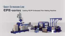 CASTING PE EMBOSSED FILM MAKING MACHINE - CPE-series