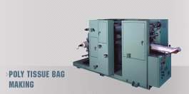 Plastic bag making machine - POLY TISSUE BAG-series