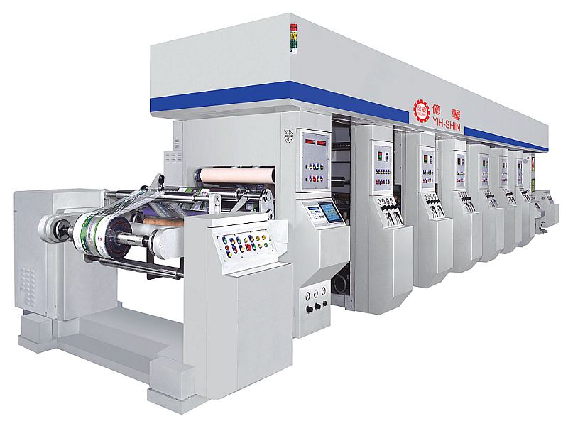 Rotogravure Multi-Color Printing Machines