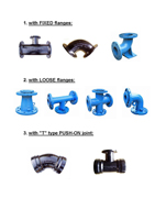 ductile iron fittings to EN545 standard