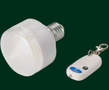 Rechargeable remote emergency light