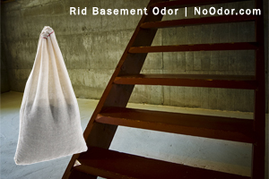 SMELLEZE Basement Odor Removal Deodorizer: Eliminate Smell in 200 Sq. Ft.
