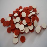 S81 white PTFE/red Silicone septa 8*1.5mm
