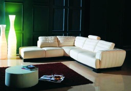 sectional leather sofa M061